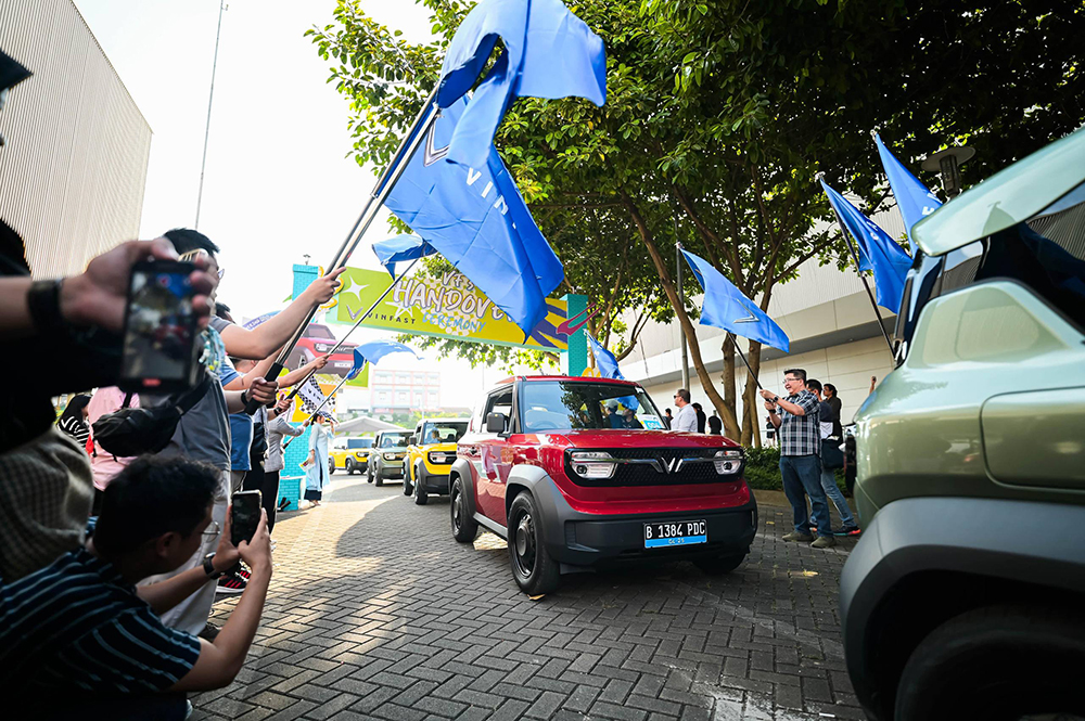 VinFast VF 3 được vinh danh “Tân binh xe điện ấn tượng nhất” tại Indonesia